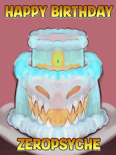 @zeropsyche I did this on the way up with the brushes I got from you, not all where I wanted to be but 🤘 Happy Birthday! Hope...