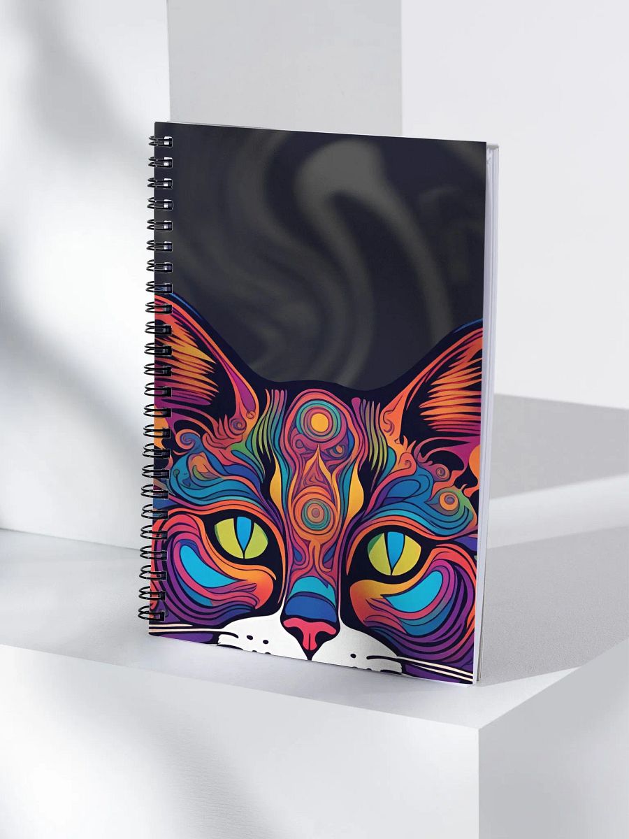 Cat Spiral Notebook product image (4)