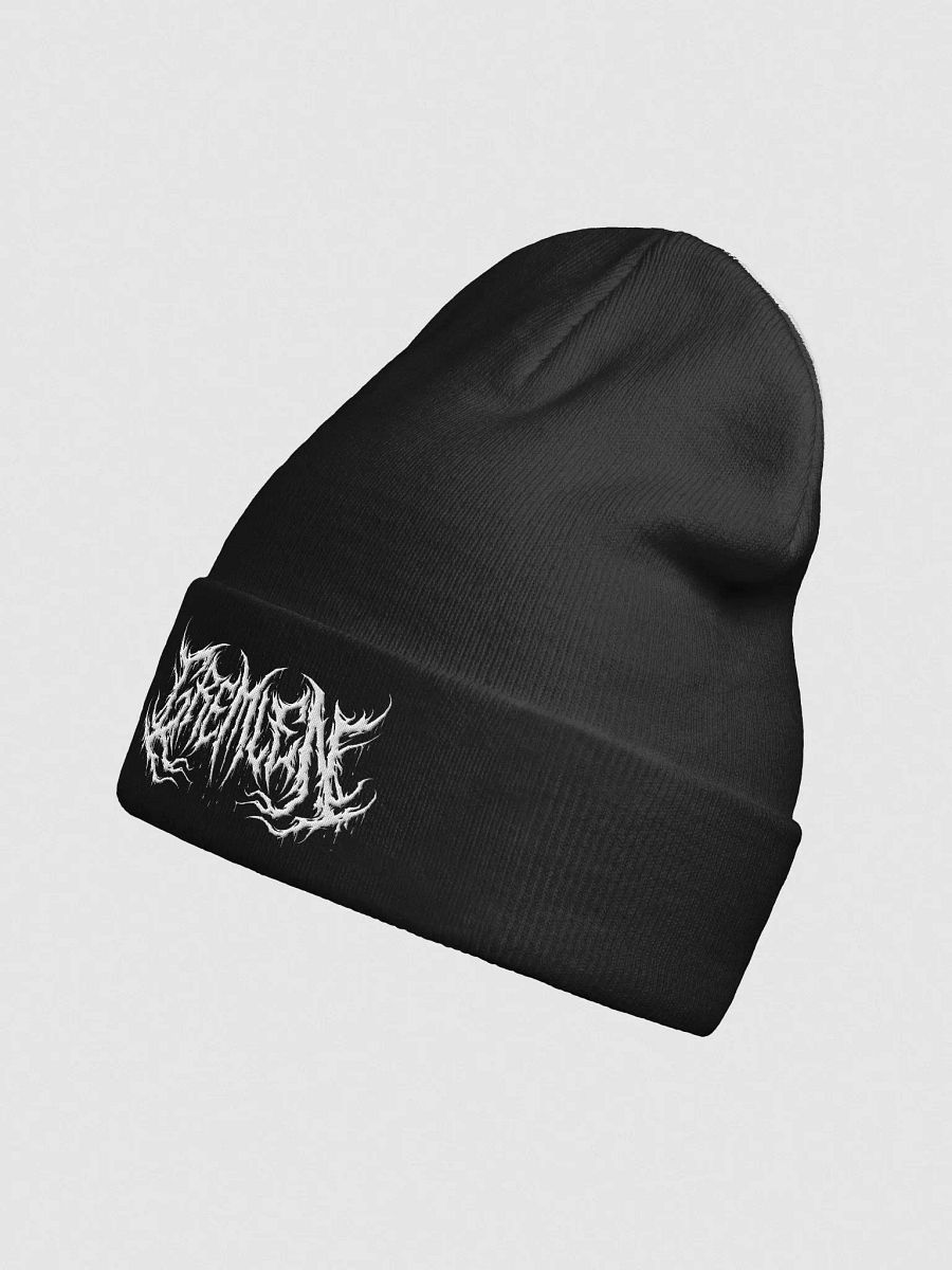 Knit Beanie - White Logo product image (5)