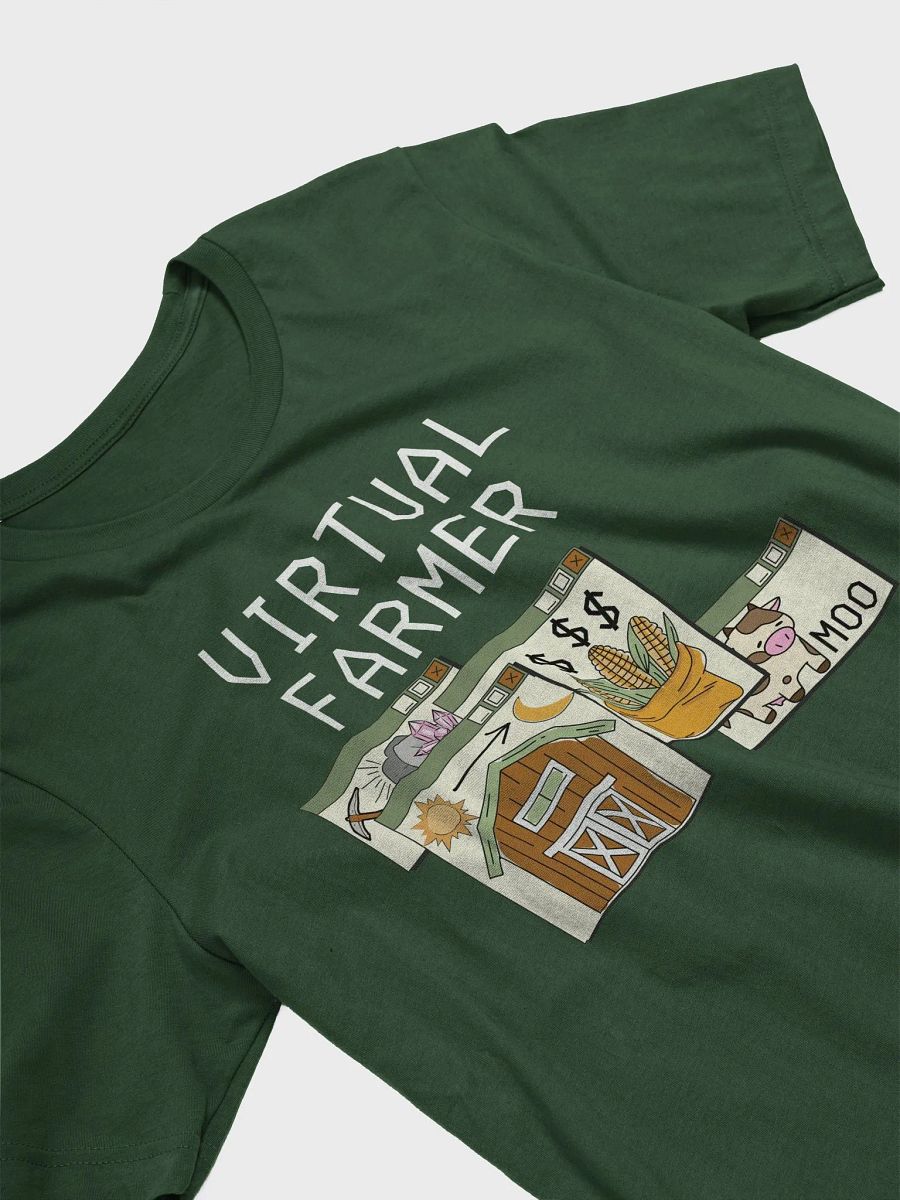 Virtual Farmer Tee - White Text product image (4)