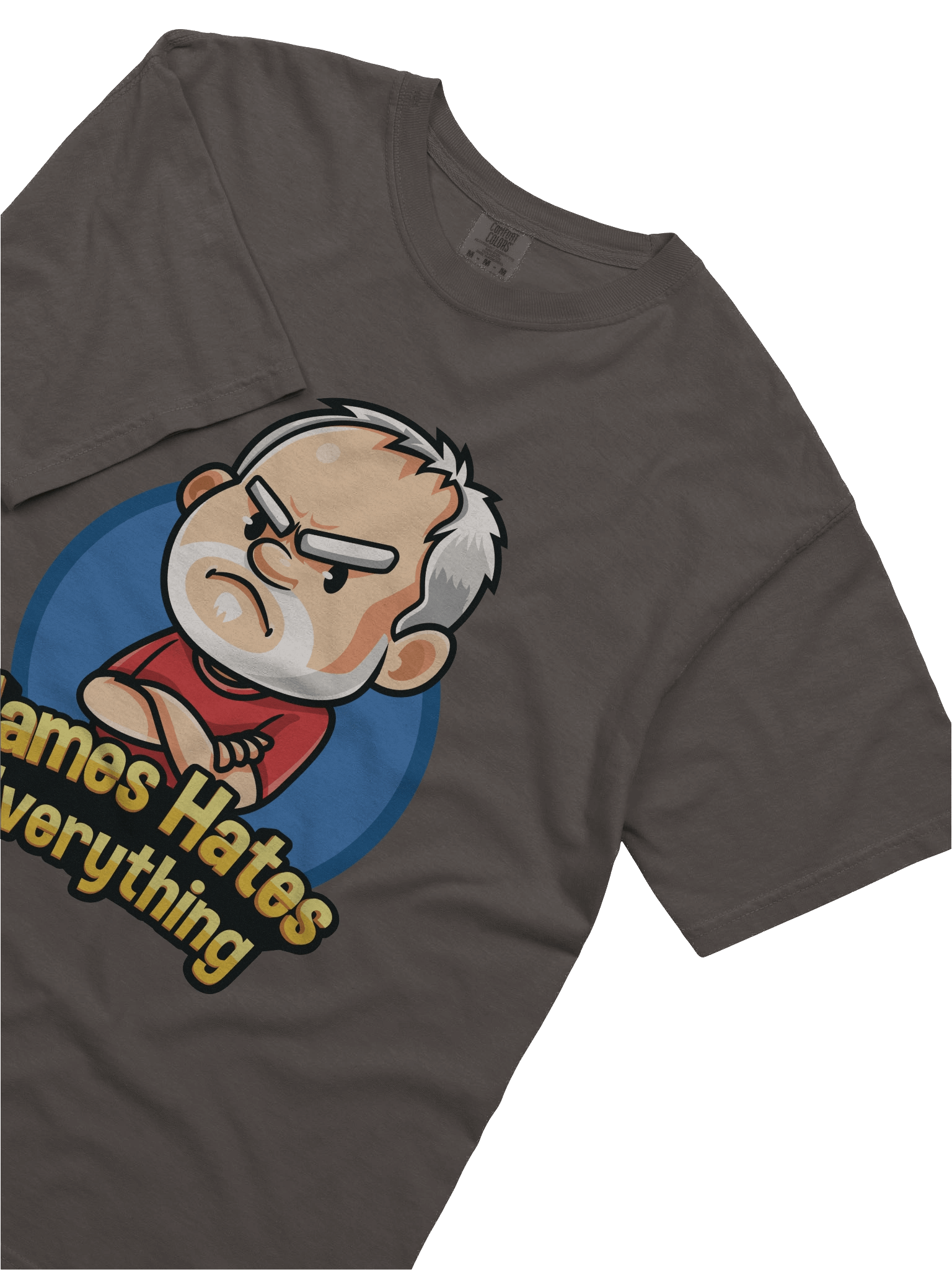 James Hates Everything T-Shirt (gray) product image (5)
