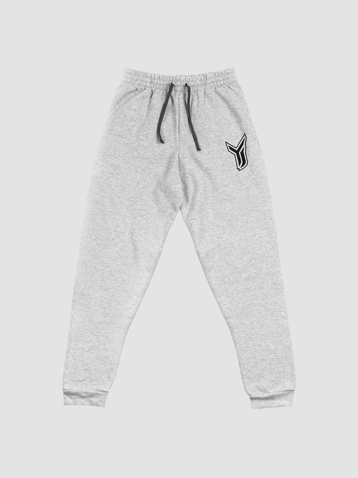 YJ Embroidered Joggers (Gray) product image (1)