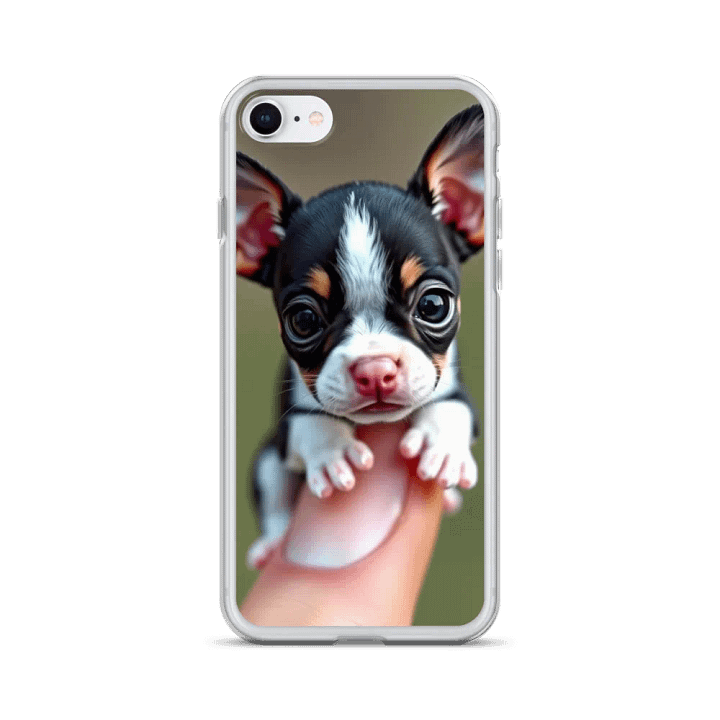 Puppy Love Boston Terrier Clear iPhone® Case product image (24)