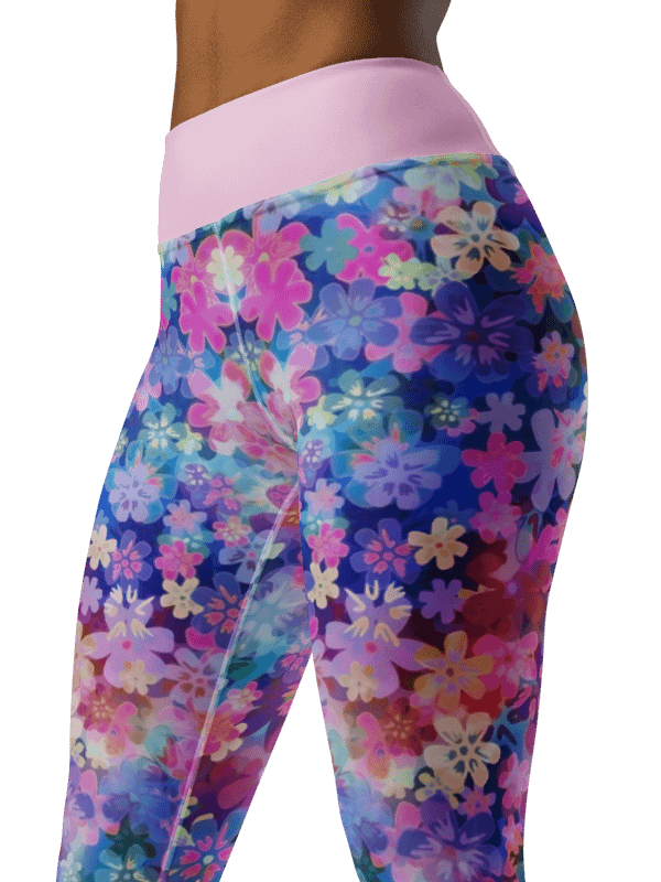 Relax in flowers-Yoga Leggings product image (6)