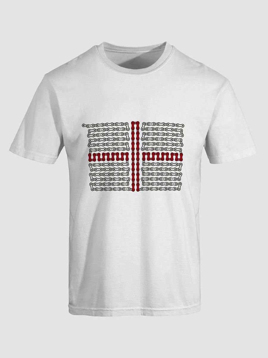 England Bike Chain Flag on Heavyweight Tee product image (1)