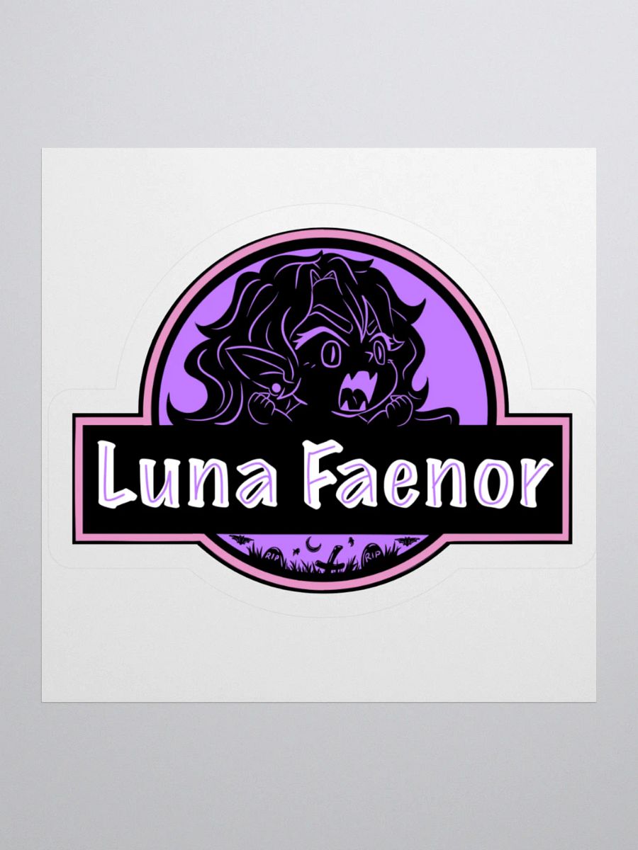Lunasaur Sticker product image (3)