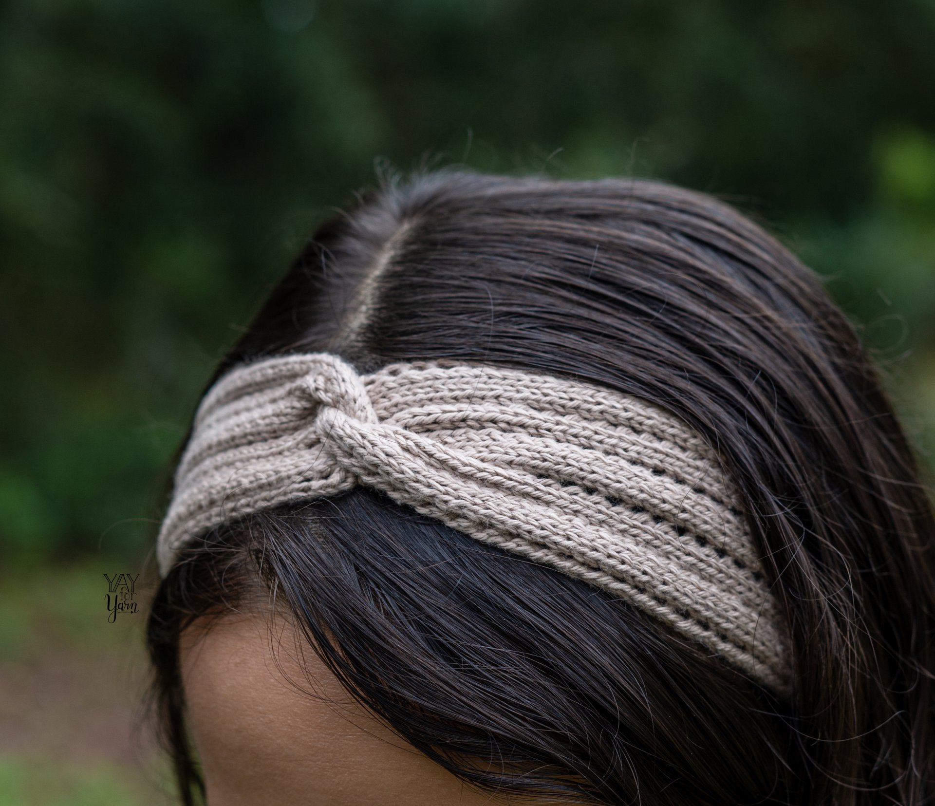Eyelet Headband - PDF Knitting Pattern & Video Tutorial product image (5)
