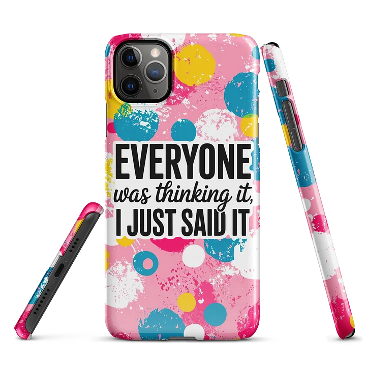 Bold Utterance Snap Case product image (3)