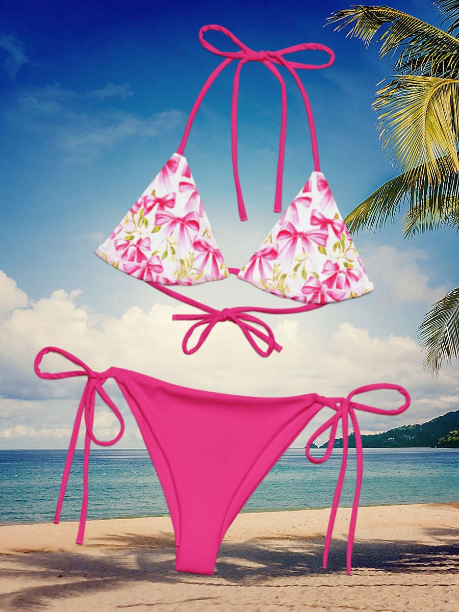 Symmetric Lily Bliss Recycled Bikini Set product image (8)