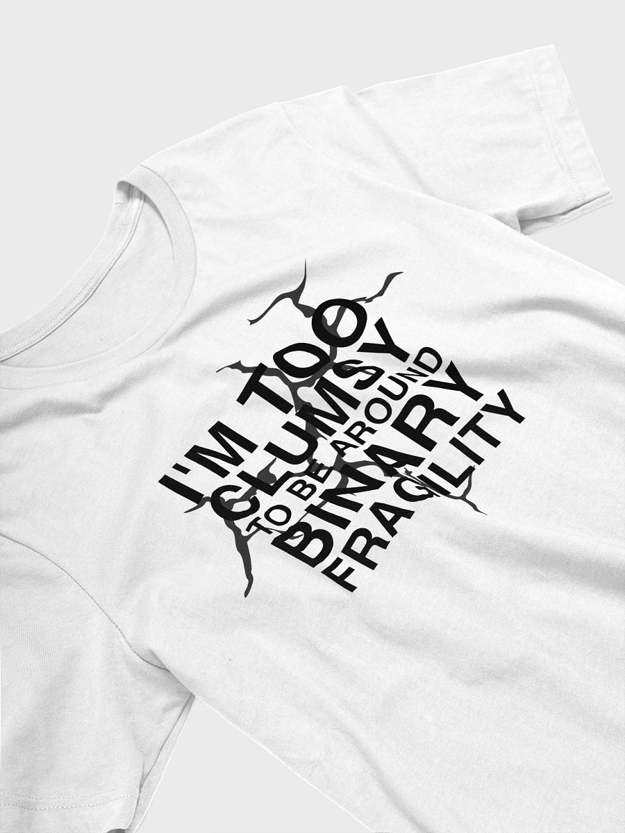 binary fragility t-shirt product image (3)