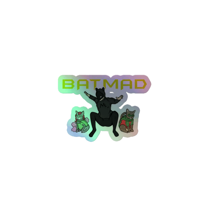 BATMAD HOLO STICKER product image (1)