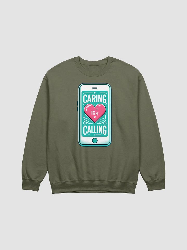 Caring Is My Calling Crewneck Sweatshirt product image (7)