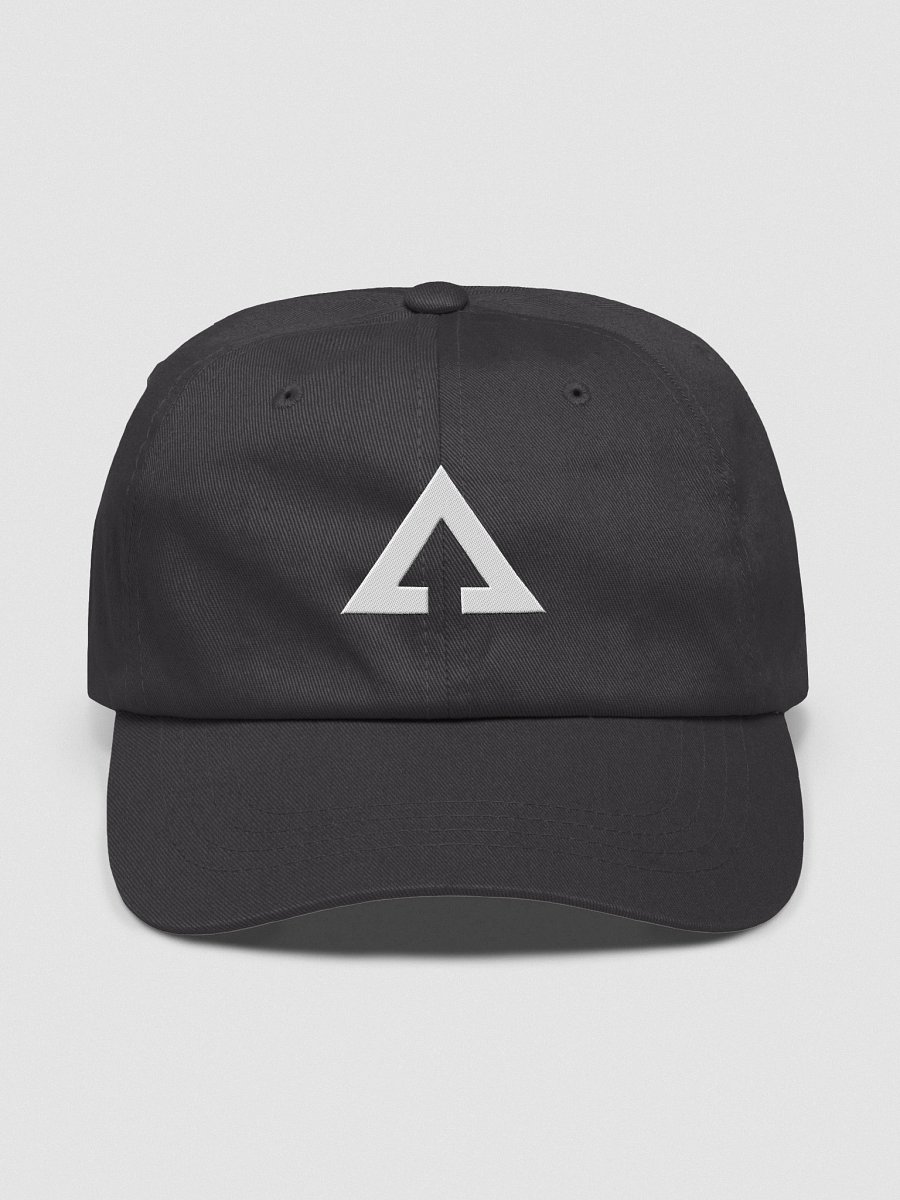 Singular White Triangle - Dark Dad Hat product image (1)