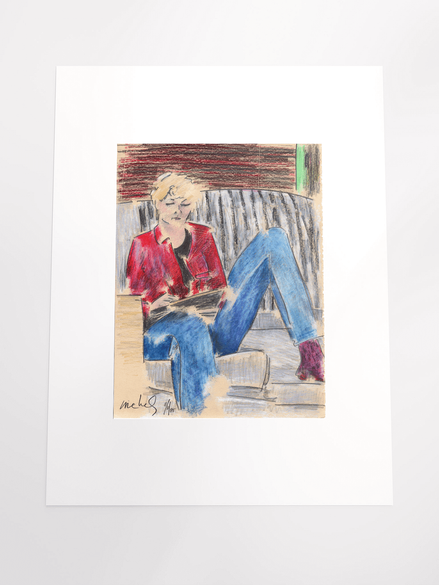 Woman Writing 11.06.85 print product image (5)