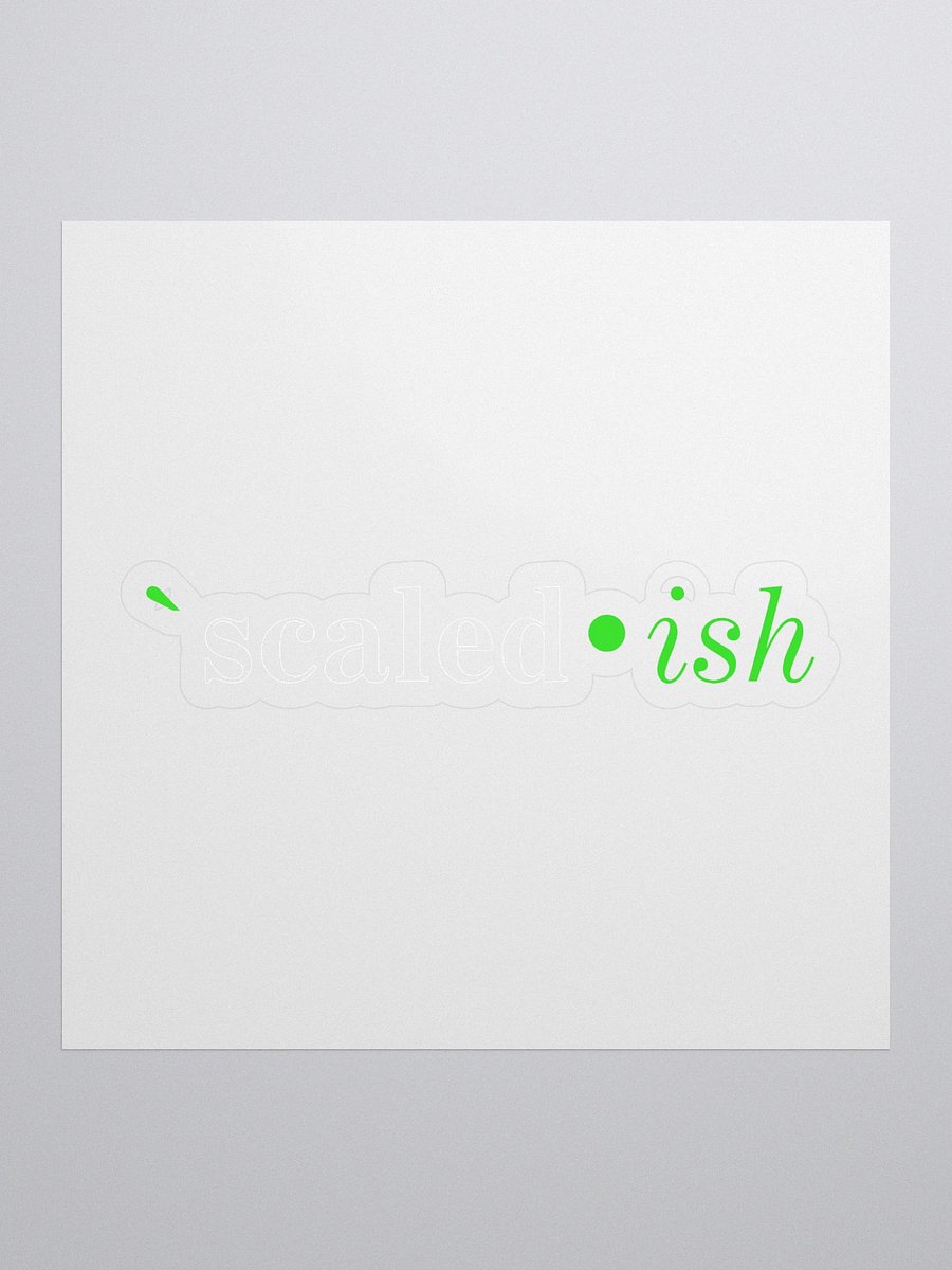 Scaledish Sticker product image (1)