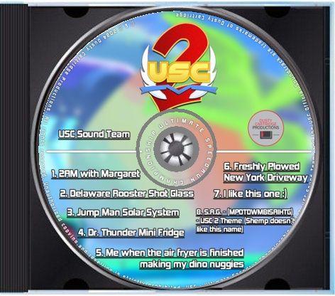 USC 2 | Official Sountrack - Physical CD (PRE-ORDER) product image (2)