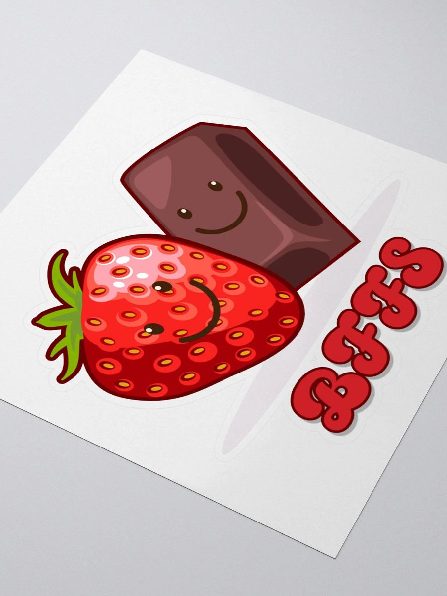 BFFs Chocolate and Strawberry Sticker product image (3)