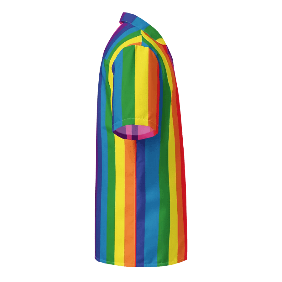 1978 Rainbow Pride Flag = 8-Color - All-Over Print Hawaiian Shirt product image (9)