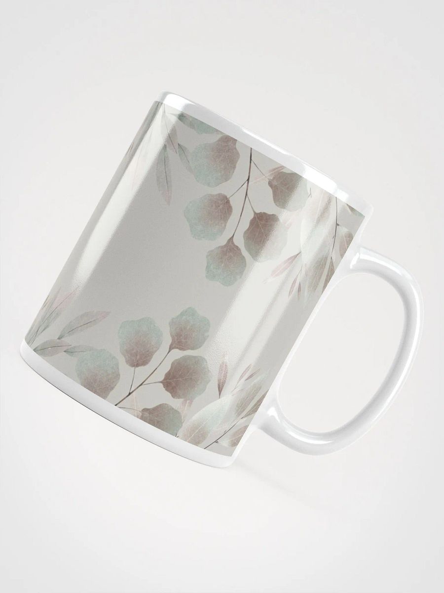 Pastel Leaf White Mug product image (12)