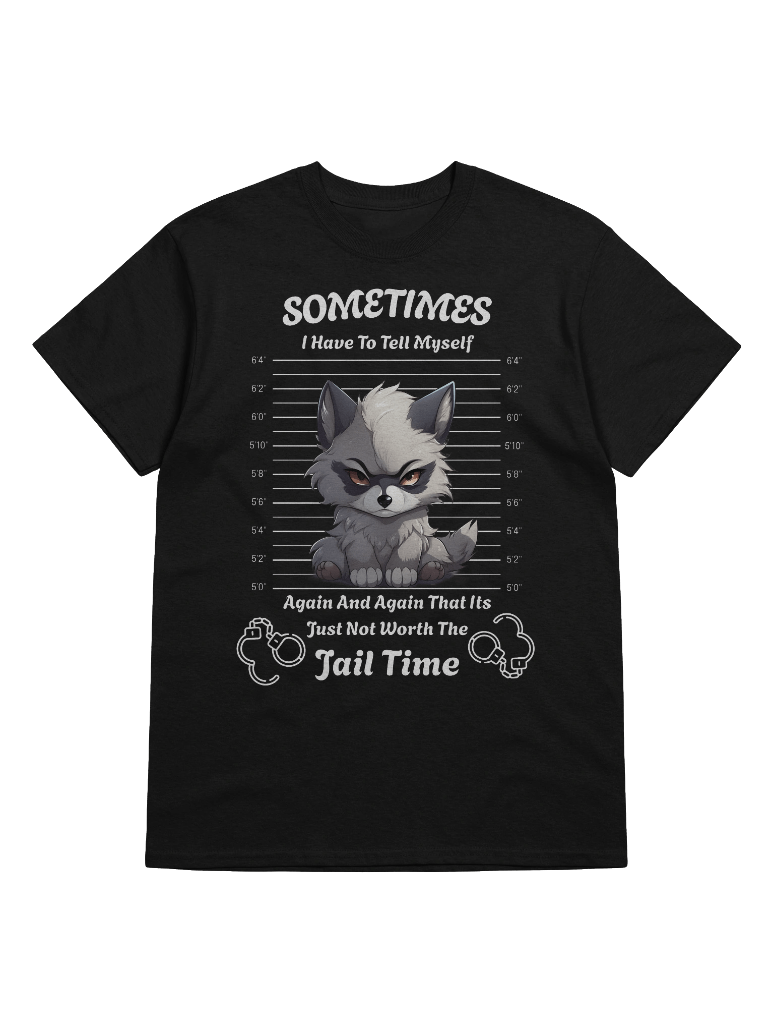 Jail Time Shirt-Black product image (2)