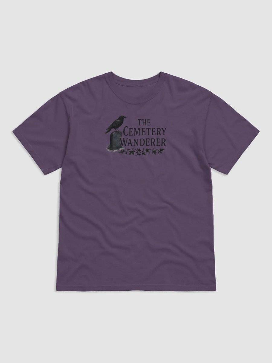 The Cemetery Wanderer Raven's Rest Gothic T-Shirt product image (10)