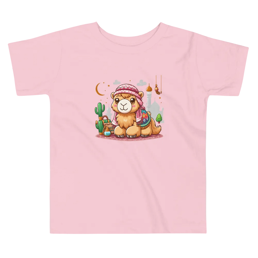 Kawaii Arabian Camel Tshirt for Child product image (9)