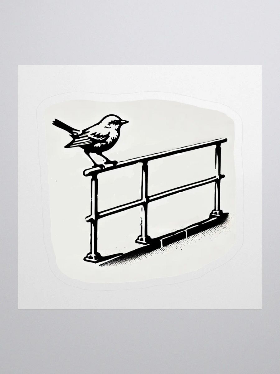 Railbird Vinyl Sticker (Indoor Use) product image (1)
