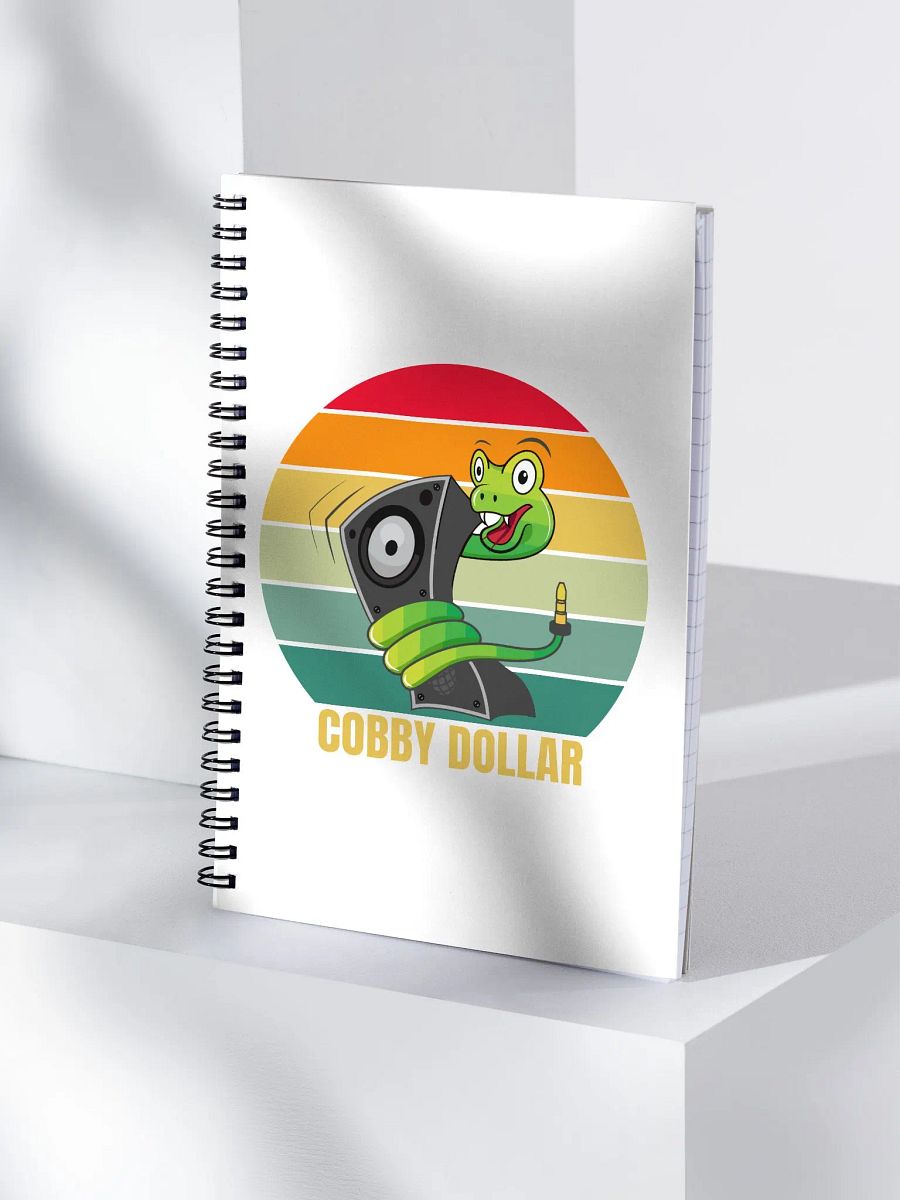 ScribeMaster Spiral Notebook by Cobby Dollar product image (3)