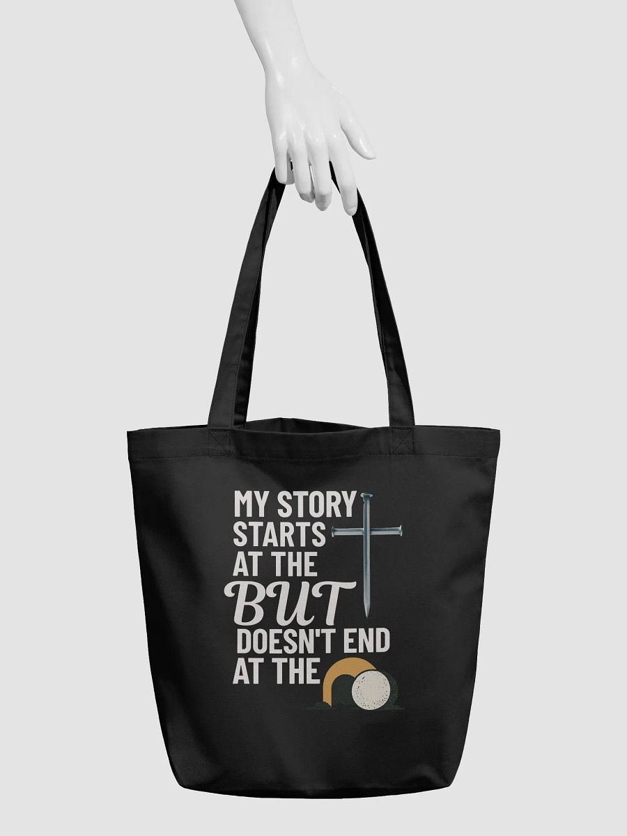 My Story Starts at the Cross – Faith Journey Tote Bag product image (3)