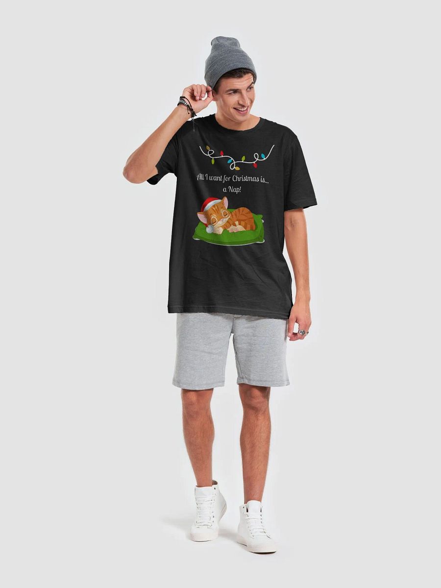 Cat-Themed Christmas T-Shirt product image (41)