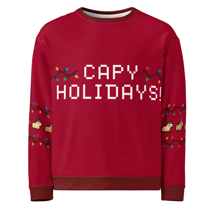 Capy Holidays Sweatshirt product image (1)