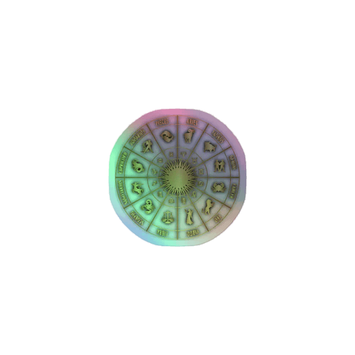 Zodiac Collection - Zodiac Holographic Sticker product image (2)