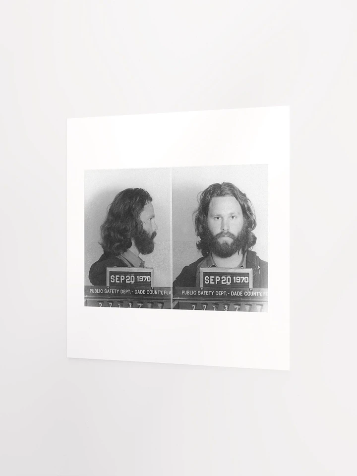 Jim Morrison Mugshot (1970) - Print product image (3)