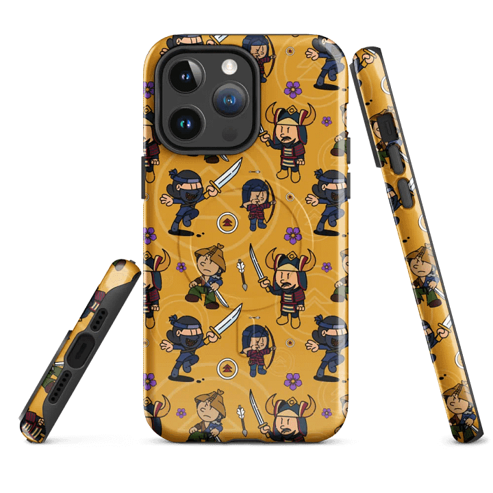 Ghost of Tsushima MagSafe Gold Phone case product image (1)