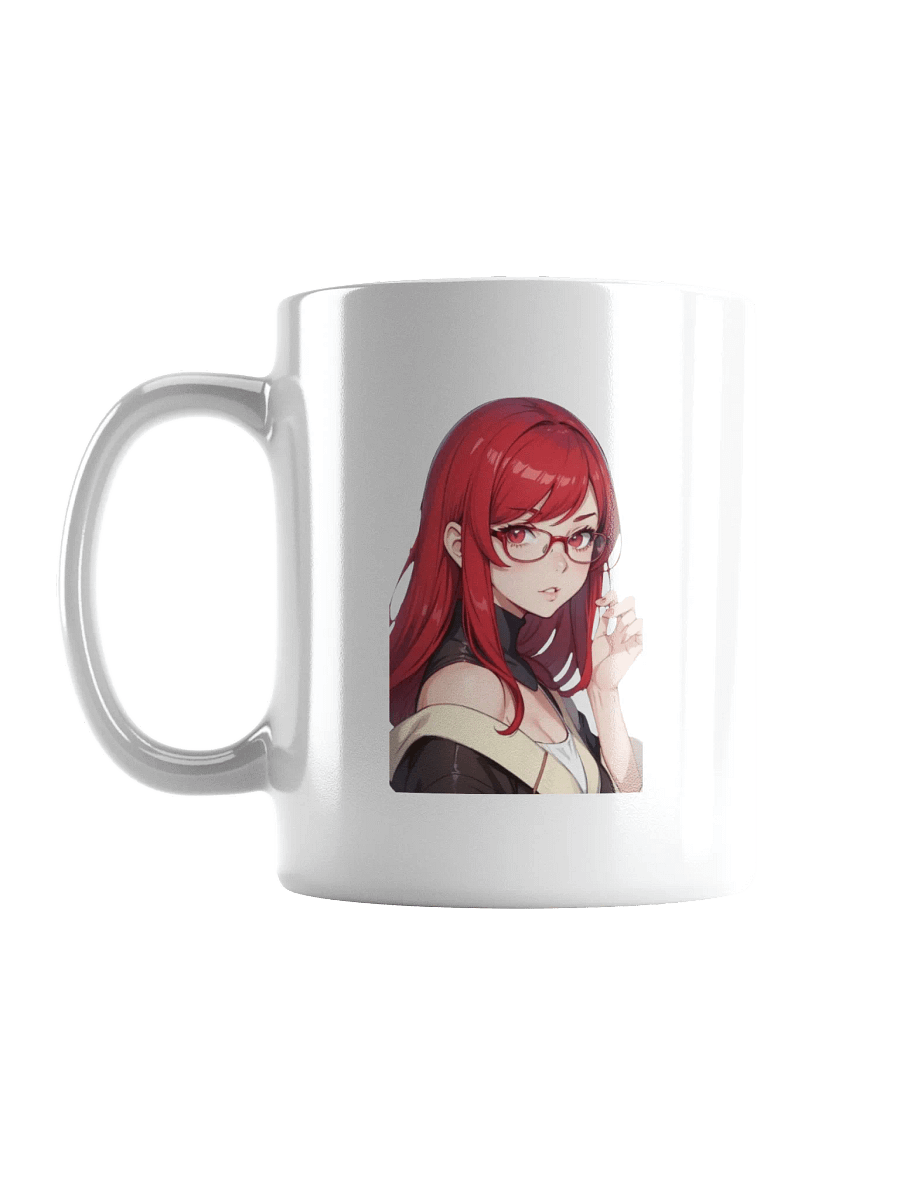 (RED WAIFU) K White Mug product image (6)