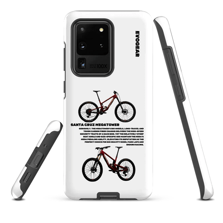 White Megatower Samsung Case product image (2)