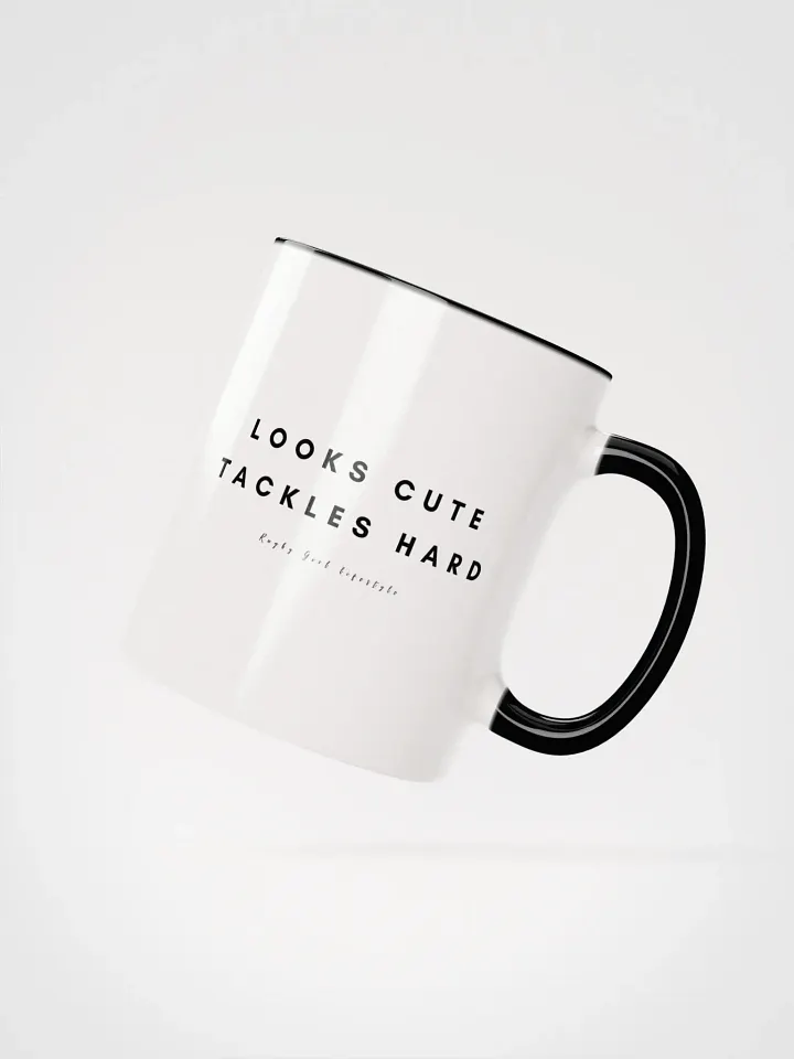 LOOKS CUTE - TACKLES HARD Ceramic Mug product image (14)