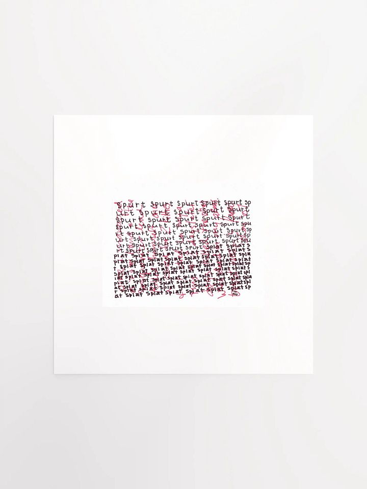 spurt splat panel card print product image (2)