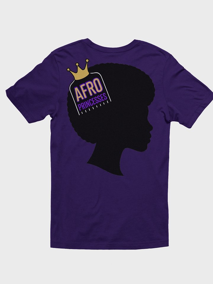 Afro Princesses Tee (Purple Highlight) product image (2)
