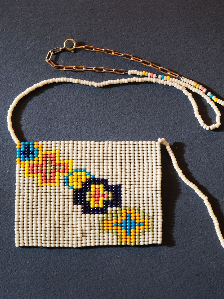 BEAD WEAVE PENDANT product image (1)