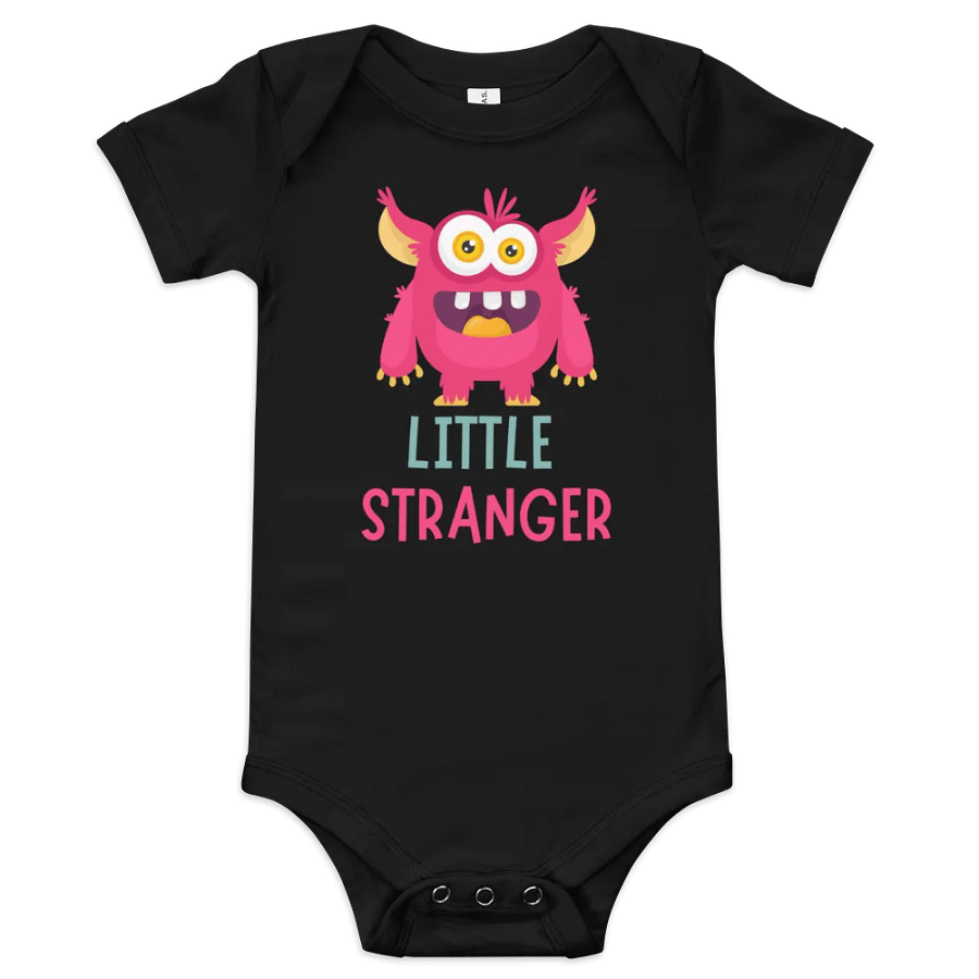 Little Stranger Baby Bodysuit Pink product image (2)