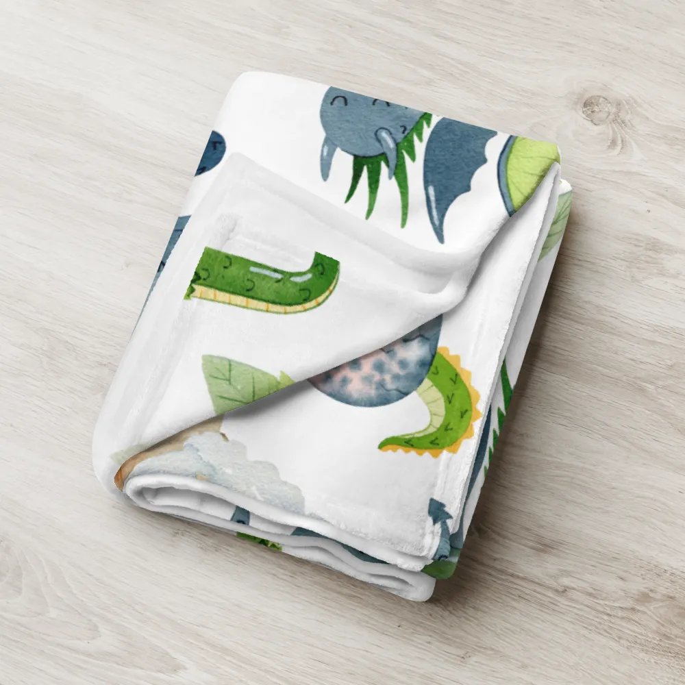 Mystical Dragon Throw Blanket product image (6)