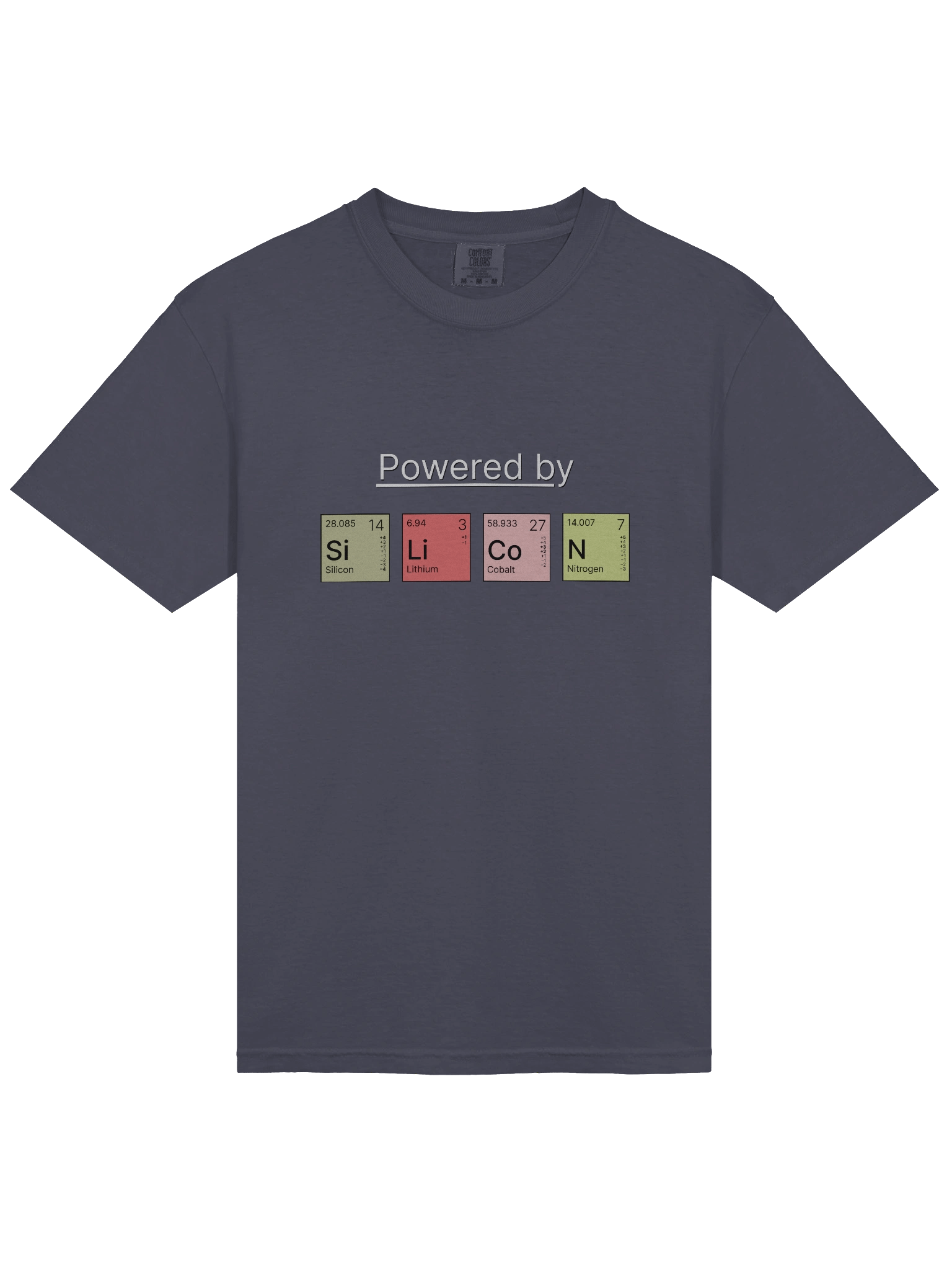 Powered by SiLiCoN - Heavyweight T-Shirt product image (3)