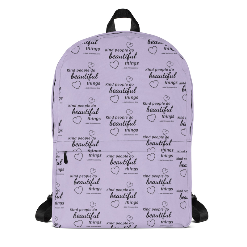 Kind people...BACKPACK - Purple