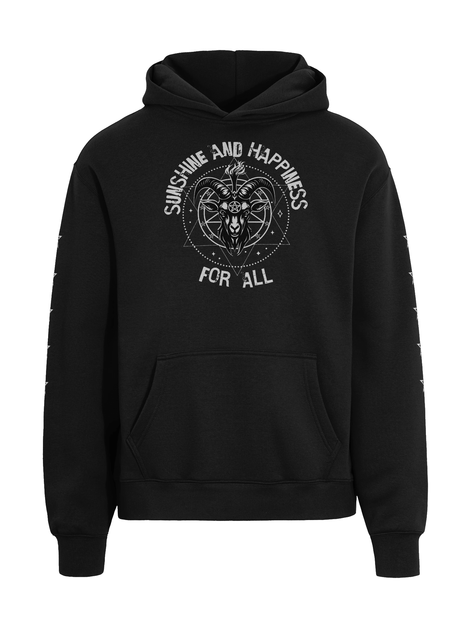 Baphomet Sunshine and Happiness Unisex Premium Hoodie product image (3)