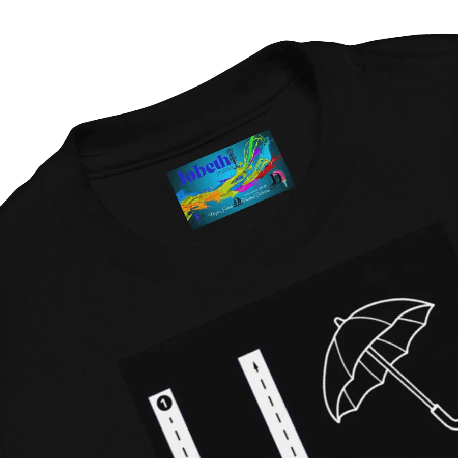 JoBeth Design Black ☔ Uu Toddler T-Shirt👚 product image (1)