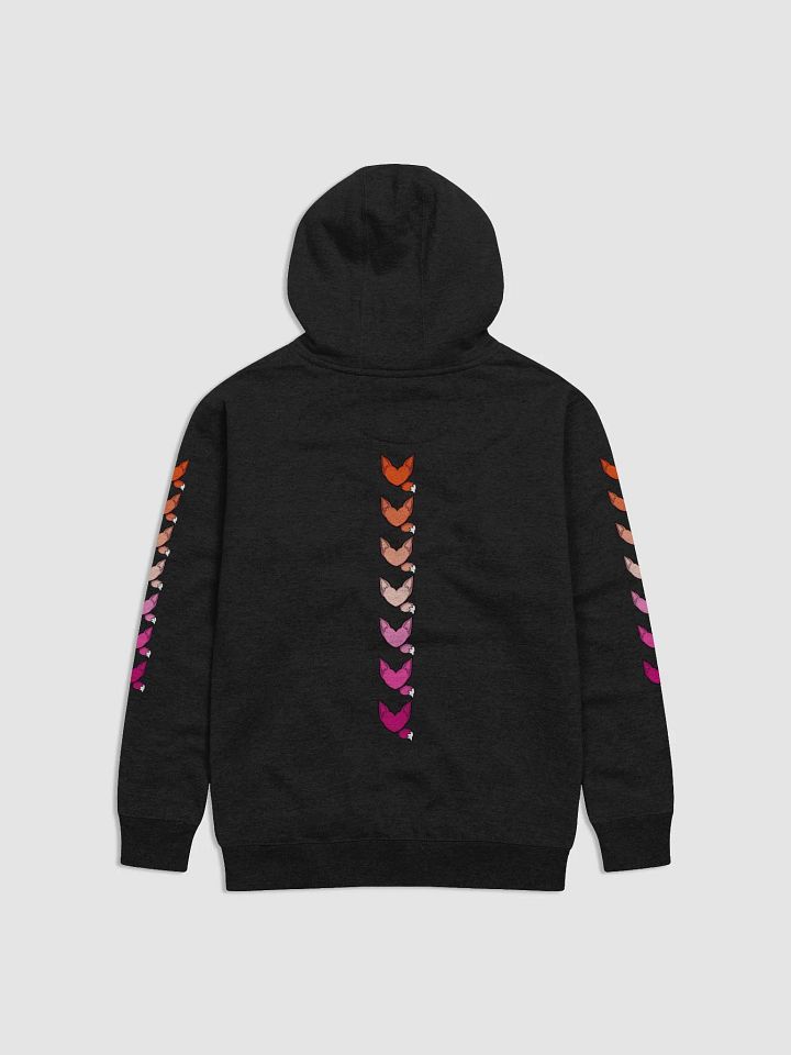 Pride Fox Hearts Hoodie Lgbtqia+ product image (9)