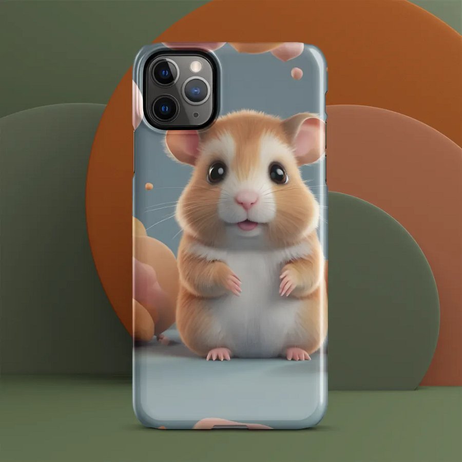 Whimsical Hamster Snap Case for iPhone® product image (55)