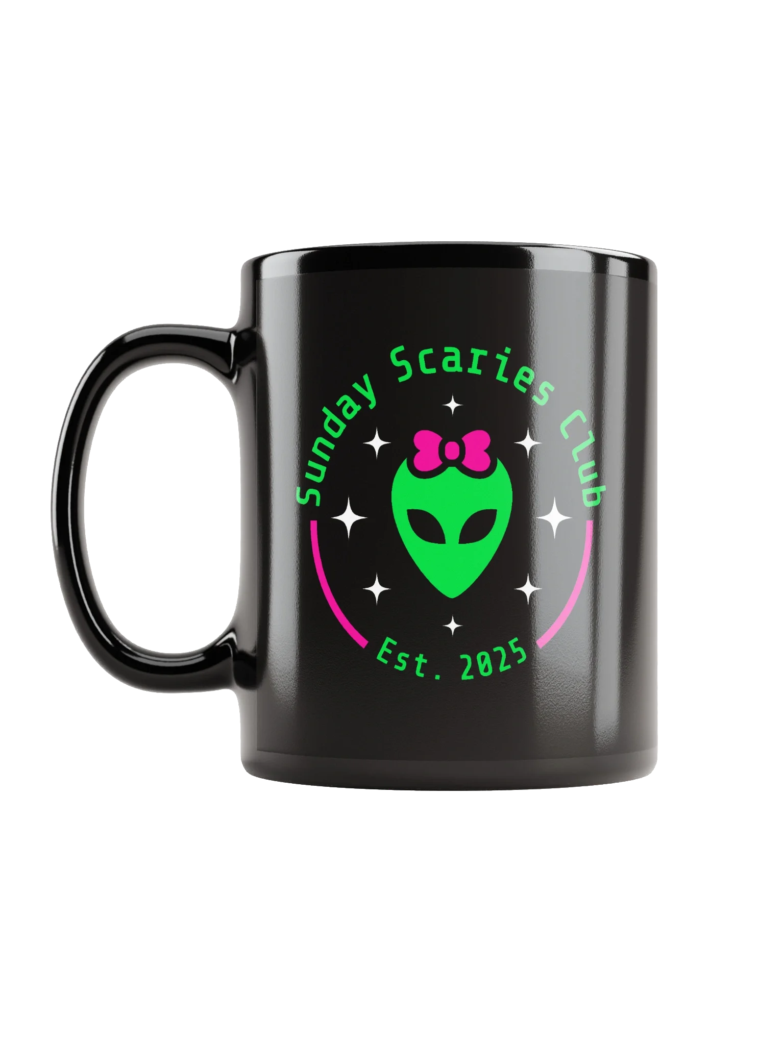 Insomniac Mug (Black) (Lucy's Version) product image (1)