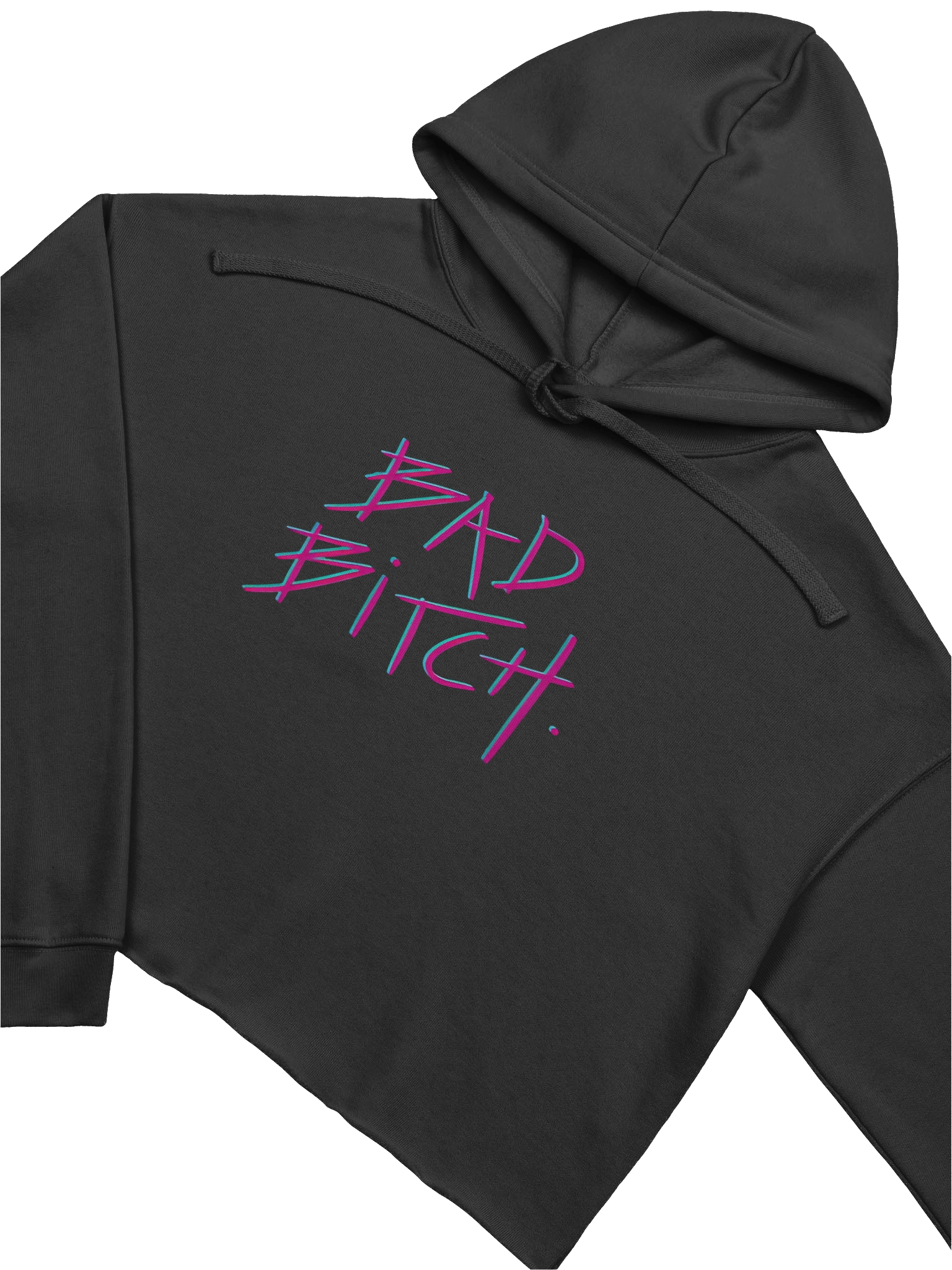 Mona Lisa Remix Crop Hoodie product image (3)
